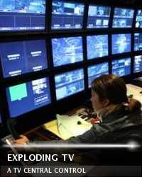 Exploding TV